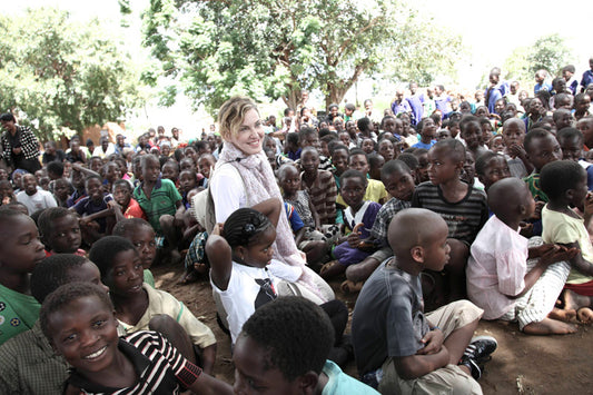 Madonna Visits Malawi