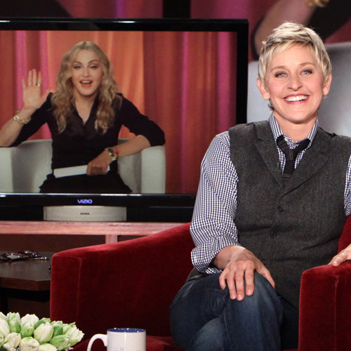 Madonna On "The Ellen Show"