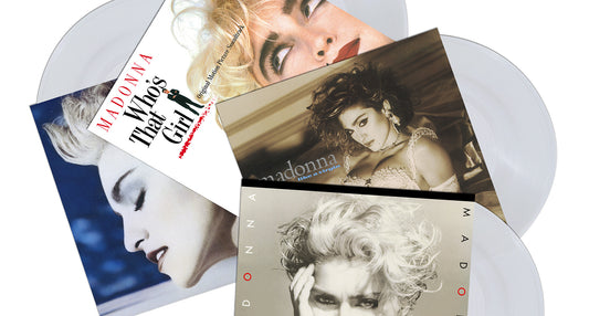 MADONNA’S FIRST FOUR ALBUMS SET FOR RELEASE ON CRYSTAL CLEAR VINYL