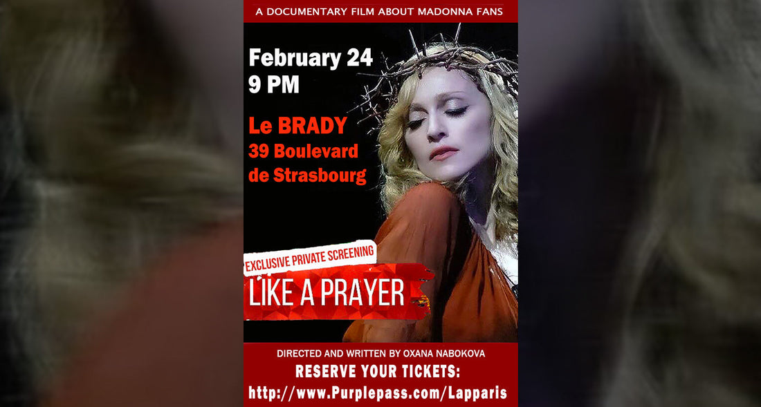 "Like a Prayer" Documentary Screening in Paris