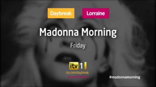 Exclusive Madonna Interview on UK's ITV1 This Friday