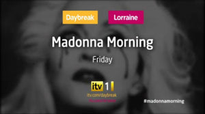 Exclusive Madonna Interview on UK's ITV1 This Friday