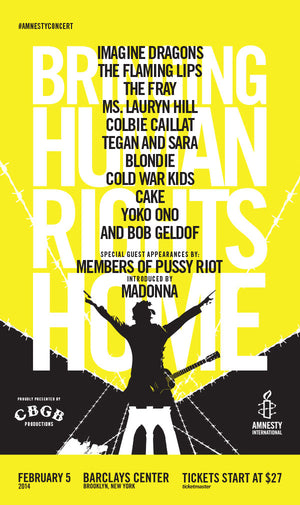 Madonna to Introduce The Pussy Riot at Amnesty International Concert February 5th