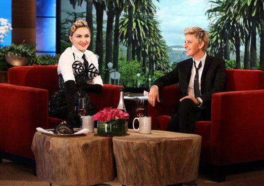 Madonna On "The Ellen Show" - Highlights