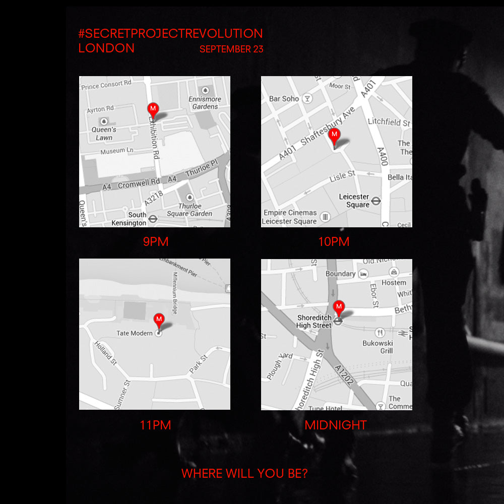 #secretprojectrevolution - London