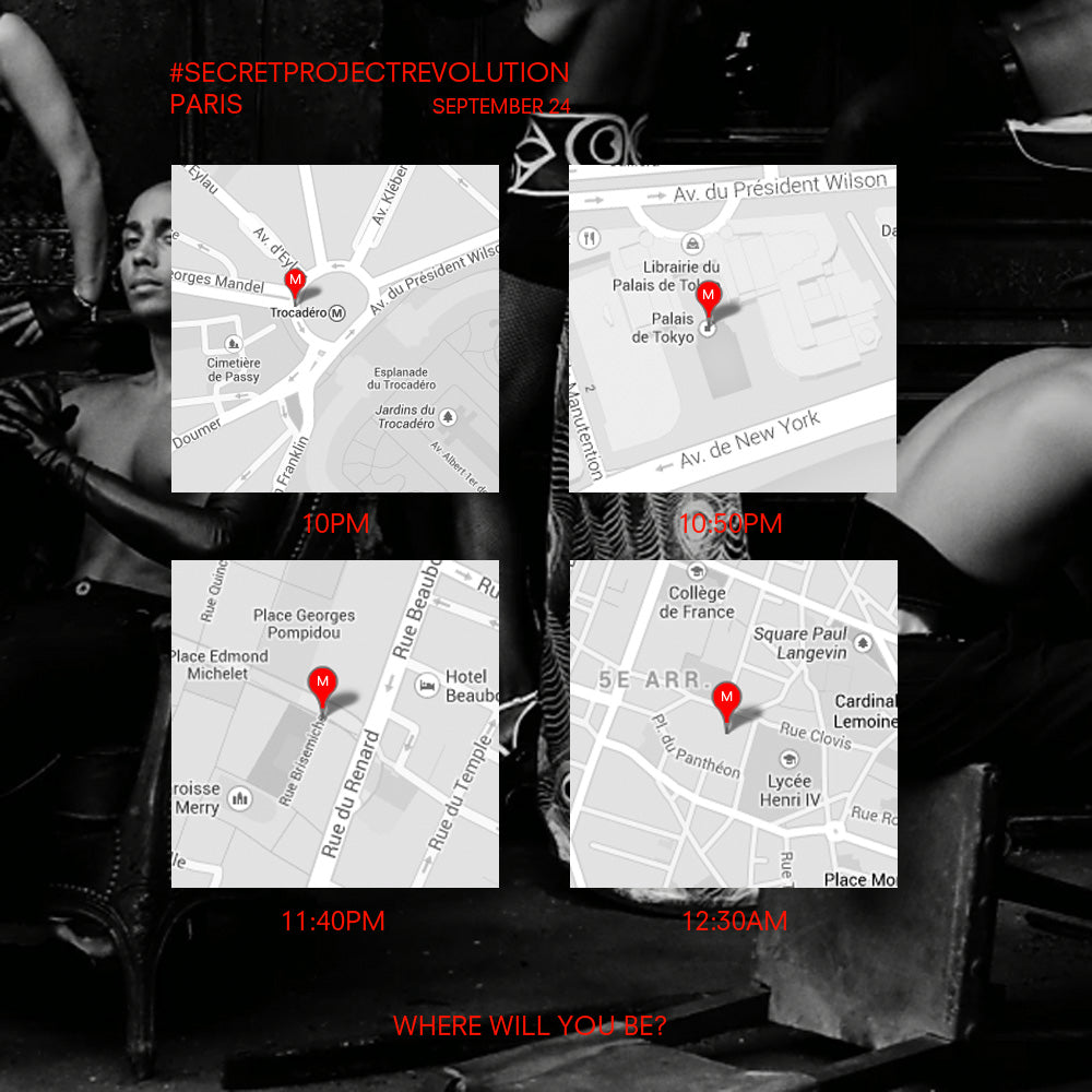 #secretprojectrevolution - Paris