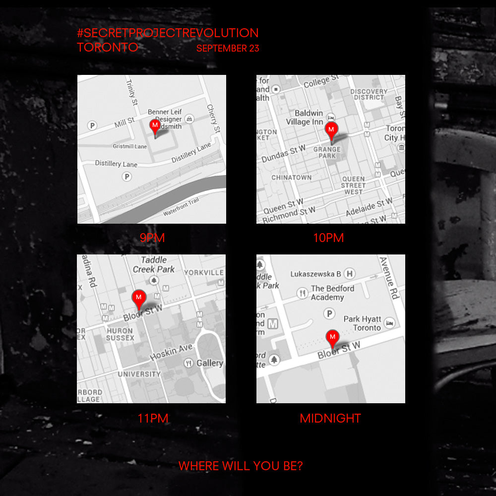 #secretprojectrevolution - Toronto